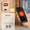 Dr Infrared Heater White 1500W Wall Hung or Wall Mount Electric Space Heater Dual System w/WiFi and RC DR-908W - alternate 6